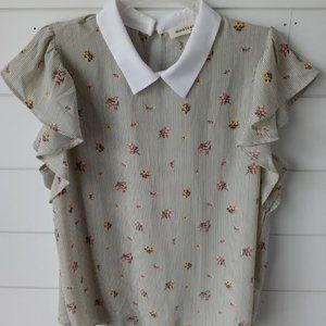 Like-New! Monteau Women's Shirt. Size Small. Business Casual. Boutique. Dressy.